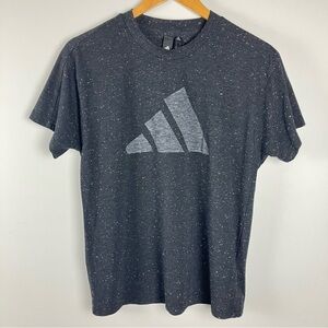 Adidas Future Icons Winners 3.0 Tee W’s Medium Speckled Black Melange Athletic